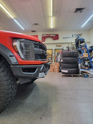 Gen 3 Raptor Front Light Mount Kit (stock bumper) - Use Any Light