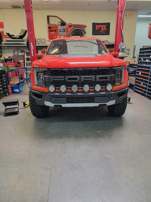 Gen 3 Raptor Front Light Mount Kit  for stock front bumper - Use Any Light