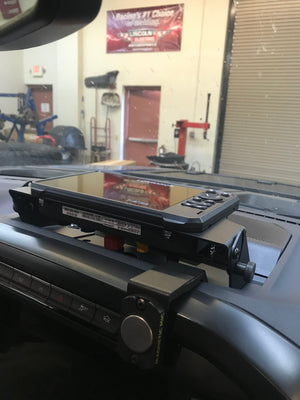 2021 - up F150 and Raptor Center Dash Fold Down GPS mount - HDS7 Live