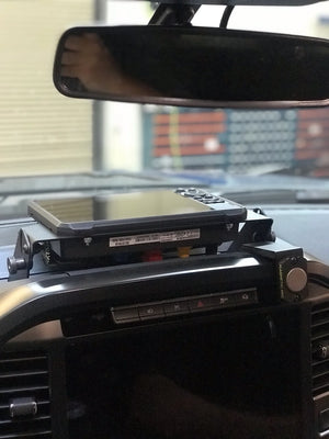 2021 - up F150 and Raptor Center Dash Fold Down GPS mount