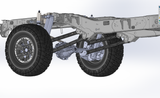Gen 3 Raptor Billet Aluminum Rear Suspension Lower Arms - 2021 - 2024 Raptor