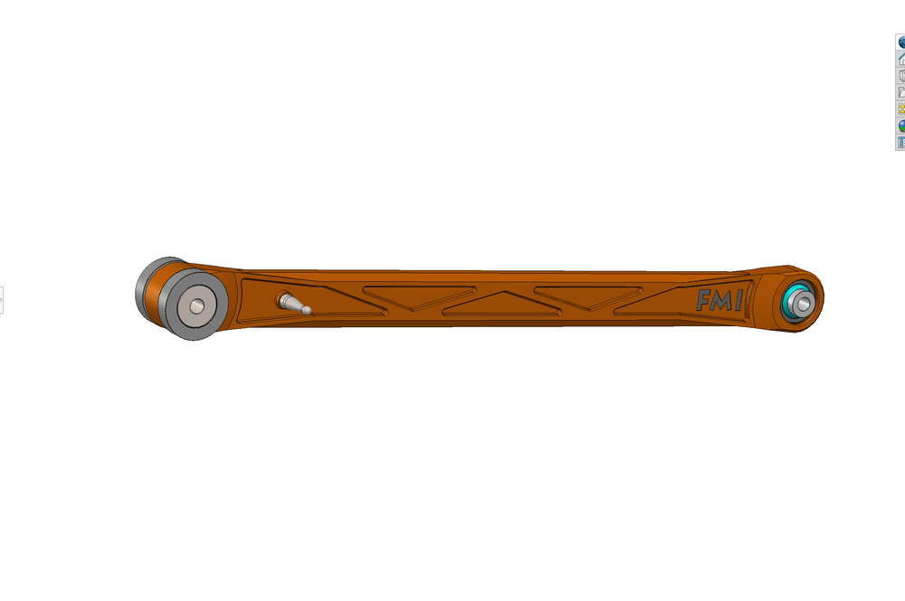 Gen 3 Raptor Billet Aluminum Rear Suspension Upper Arms - 2021 - 2024 F150 Raptor - Uniball Version