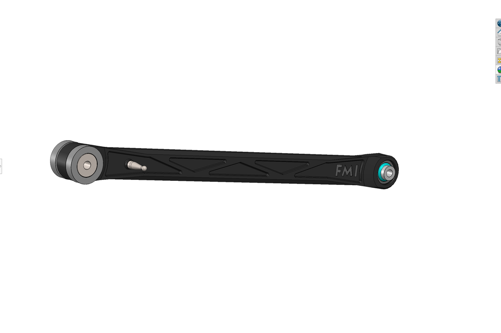 Gen 3 Raptor Billet Aluminum Rear Suspension Upper Arms - 2021 - 2024 F150 Raptor - Uniball Version