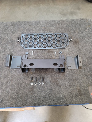 Gen 3 Raptor Dash center panel kit in Hammer Black - From Adapt-a-panel
