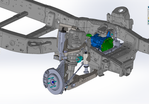 2021 - UP Raptor Mid Travel Front Suspension Kit - Gen 3