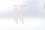 2010 - 2014 Raptor Lower Arm Slot Delete Weld In Plate Kit