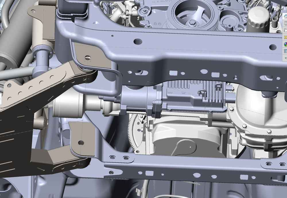 2017 and Up  Gen 2 Raptor - Lower Arm Slot Delete Weld In Plate Kit