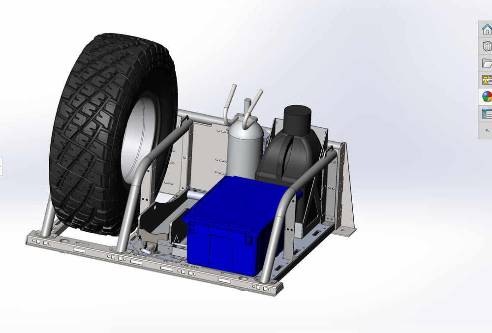 2017 - 2024 Ford Raptor & F150 Modular Bed Organizer