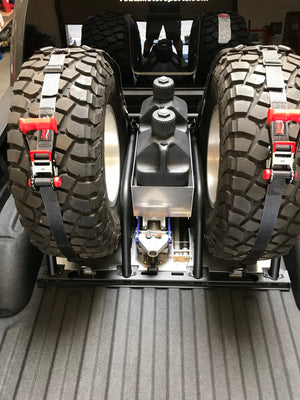 2017 - 2023 Ford Raptor Modular Bed Organizer with Slide Out Cargo Tray