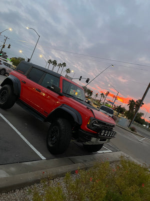 2022 Bronco Raptor Front Light Mount Kit  - Use Any Light