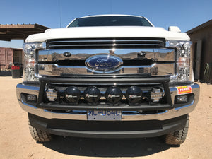 2017 up Ford Super Duty front bumper light bar mount kit