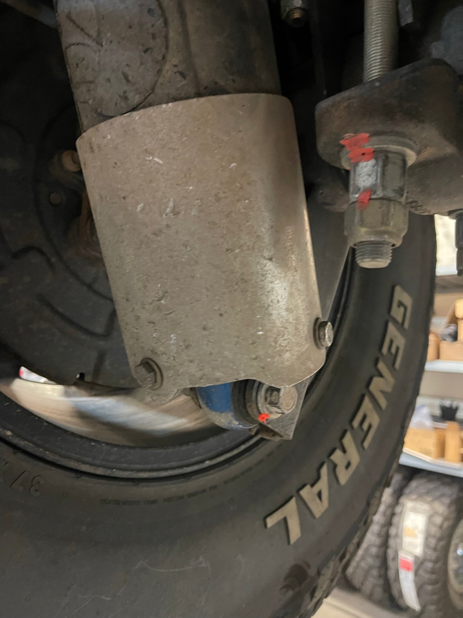 Gen3 Ford Raptor/ Raptor R Shock Guard for Rear Shock - Foutz ...