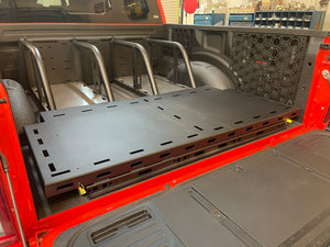 2017 - 2023 Raptor Rear Bed Organizer ---  ADD on Rear Cargo Slide Tray