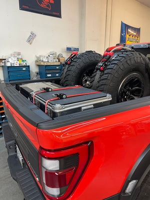 2017 - 2023 Ford Raptor Modular Bed Organizer with Slide Out Cargo Tray