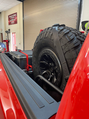 2017 - 2023 Ford Raptor Modular Bed Organizer with Slide Out Cargo Tray