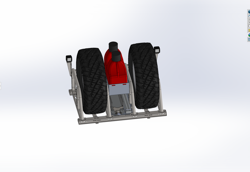 Dual Tire Carrier Quick Release Modular Bed Organizer