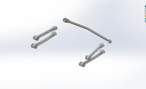 Ram TRX Rear Suspension Kit - Billet Aluminum Rear Arms