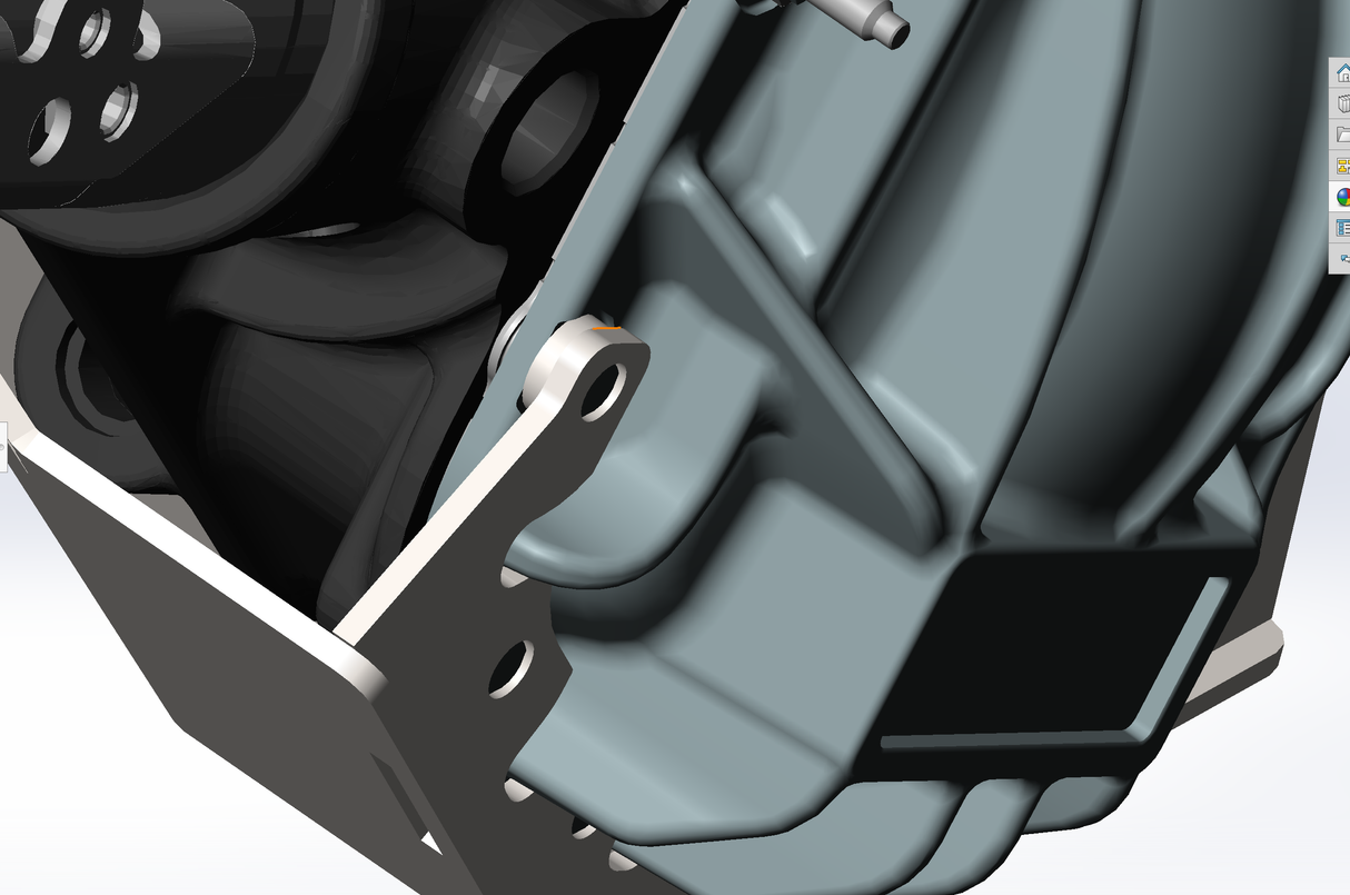 2019 - 2023 Ford Ranger Rear Differential Skid Plate