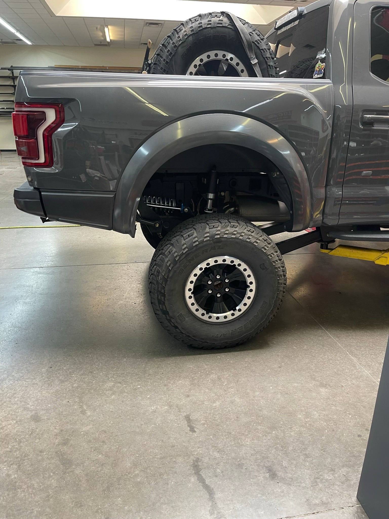 Ford Raptor Rear Rails 2017-2020 Raptor Long Travel 5-Link Rear Suspension Conversion Kit for ...