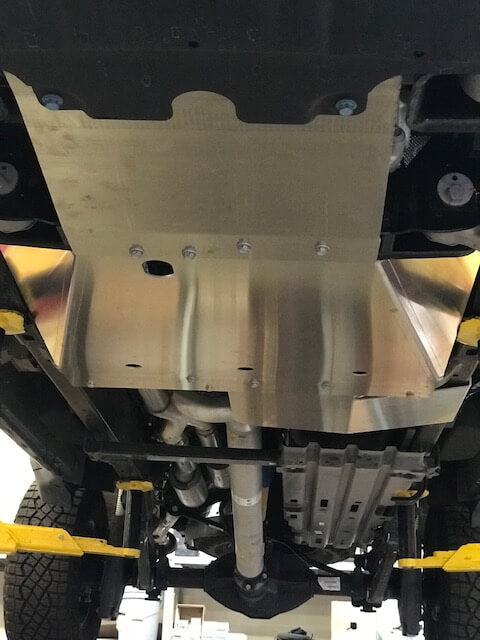2021-2022 Ram TRX Skid Plate kit - Under body kit
