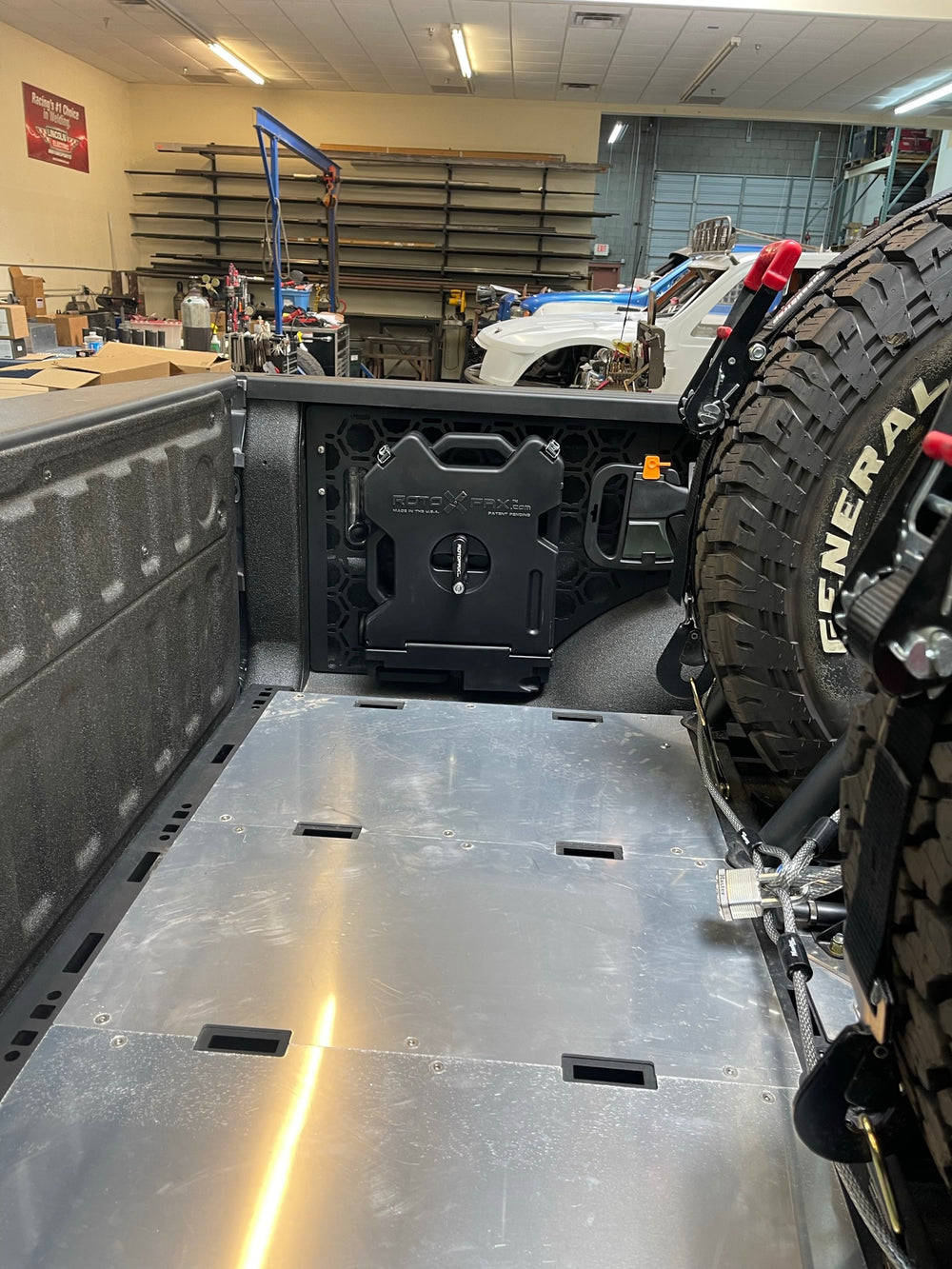 Ram TRX - Bed Organizer Panel kit - one side