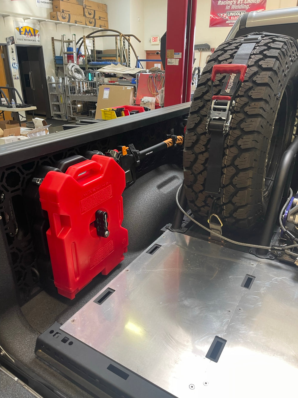 Ram TRX - Bed Organizer Panel kit - one side