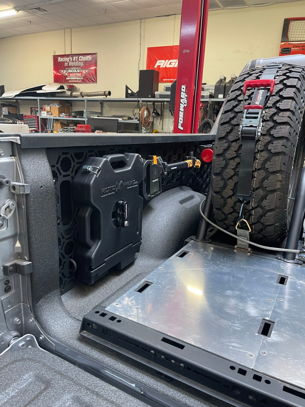 Ram TRX - Bed Organizer Panel kit - one side