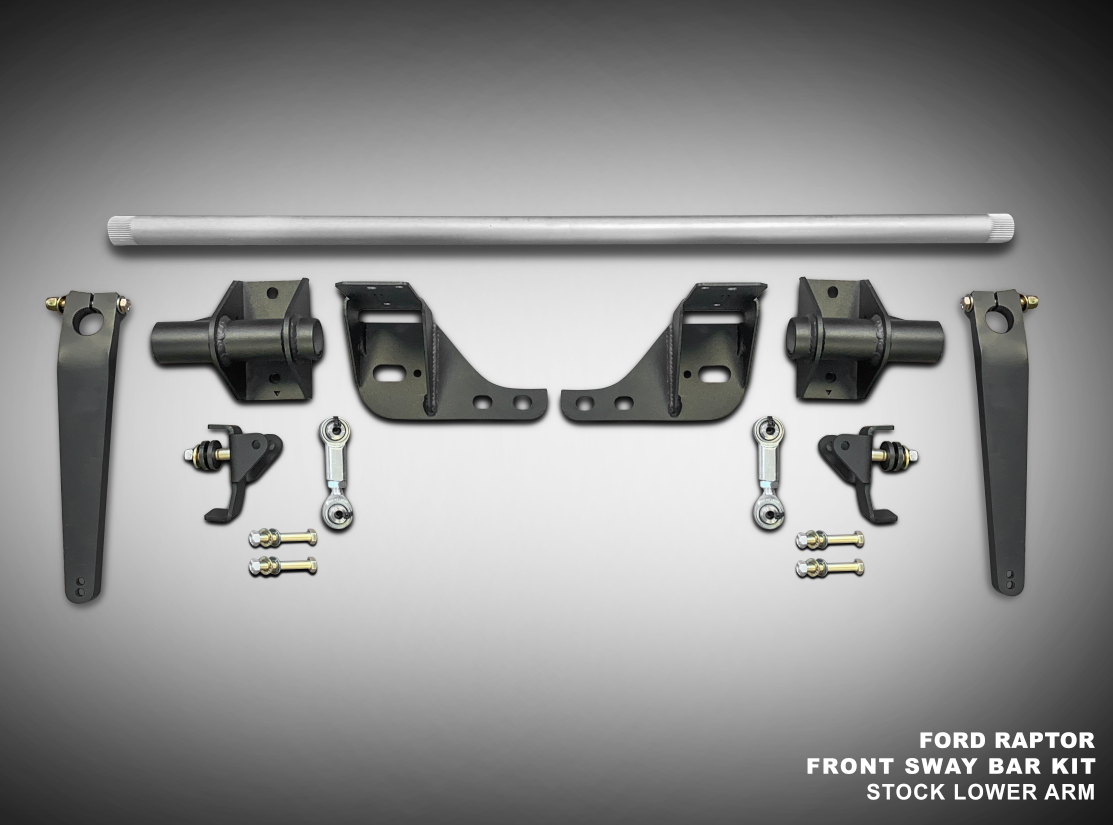 FORD RAPTOR FRONT SWAY BAR KIT - FOR STOCK LOWER ARM
