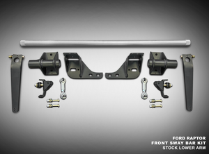 FORD RAPTOR FRONT SWAY BAR KIT - FOR STOCK LOWER ARM