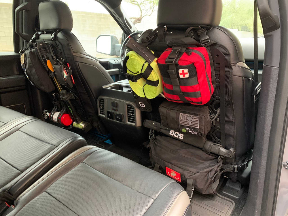 Off-Road Seat Back Panel Kit with Recovery Gear